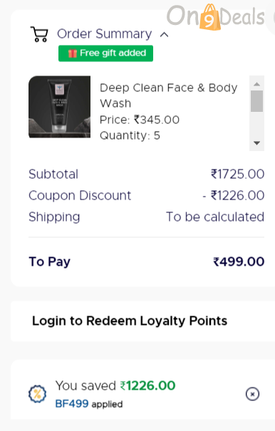 Bombay Shaving Company Black Friday Sale