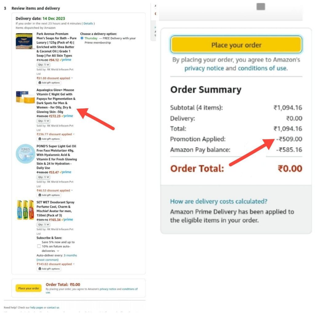 Get FREE Aqualogica Glow+ Mousse Vitamin C Night Gel