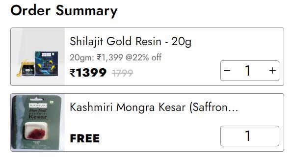 Kapiva Sale - Get Free Kashmiri Kesar