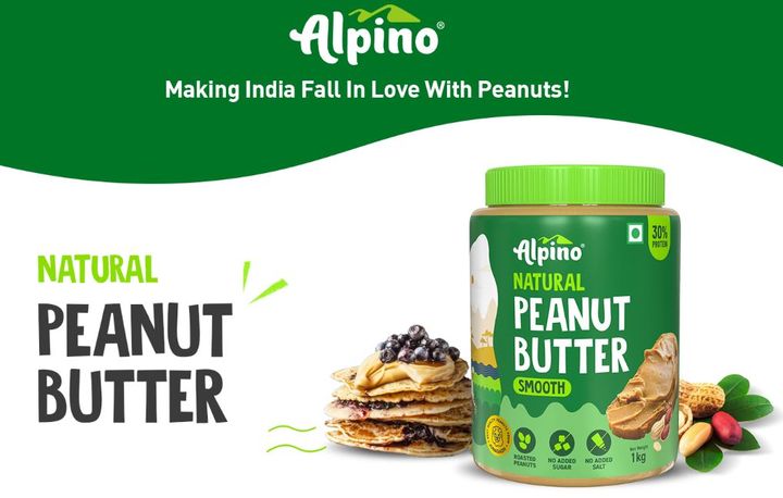 Alpino Natural Organic Peanut Butter Starts from Rs 99 + Extra 10% Discount
