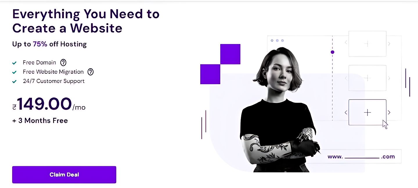 Hostinger Offer Free Domain