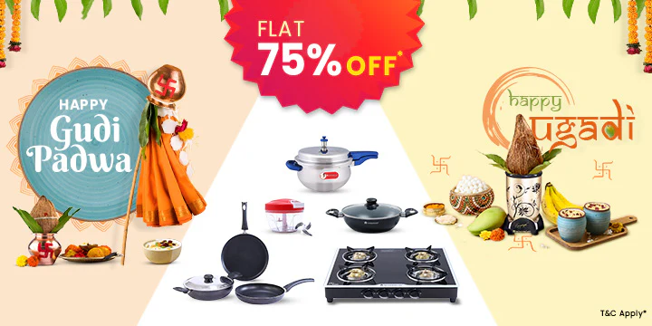 Wonderchef Gudi Padwa Sale – Flat 75% Discount