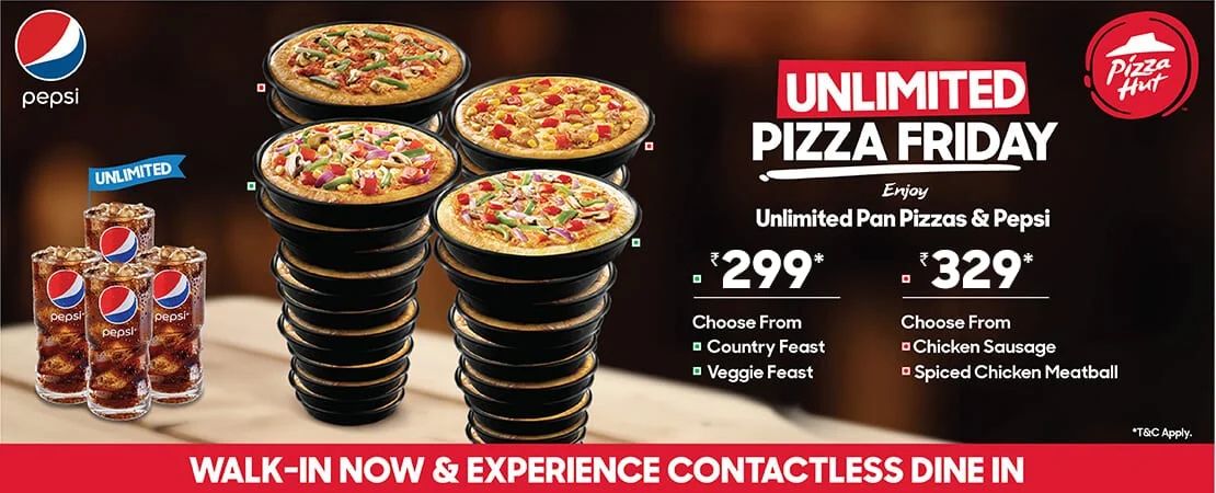 Unlimited Pizza Combo Offers:
