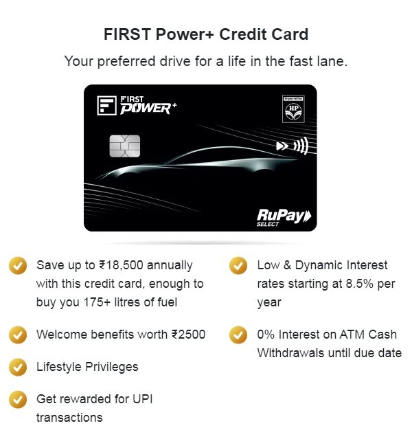 IDFC FIRST Power+ Credit Card