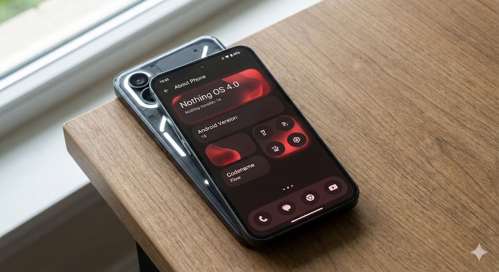 Nothing OS 4.0 based on Android 16