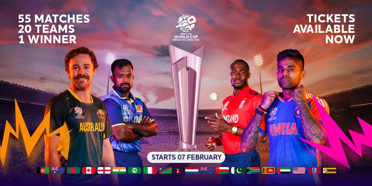 ICC Men’s T20 World Cup 2026 tickets