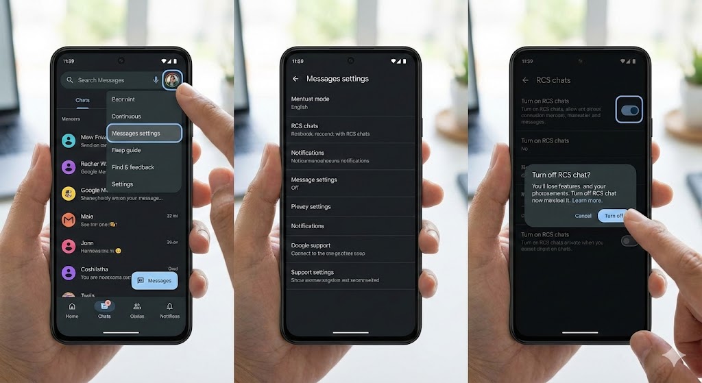 How to Turn Off RCS Messages on Android