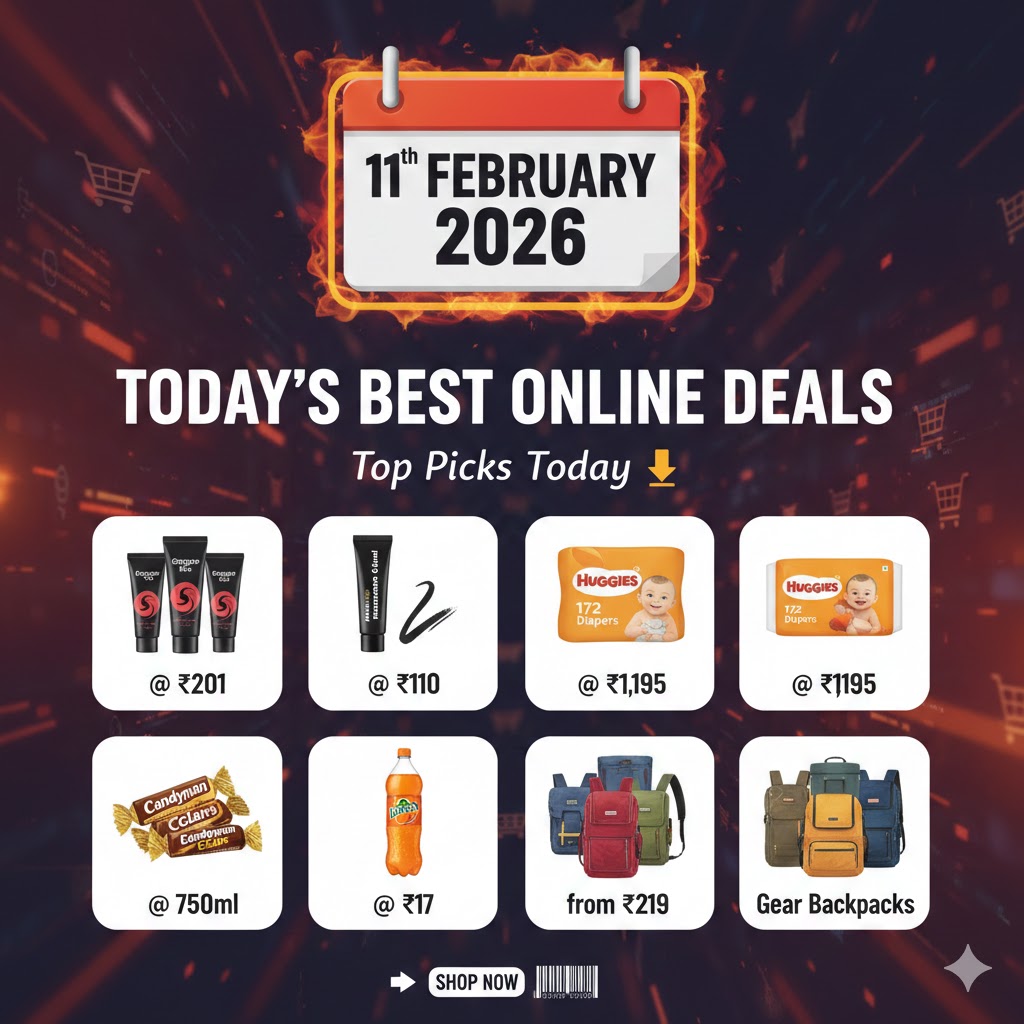 11th February 2026 Today’s Best Online Deals & Offers