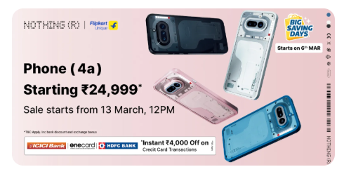 Nothing Phone 4a India price specs